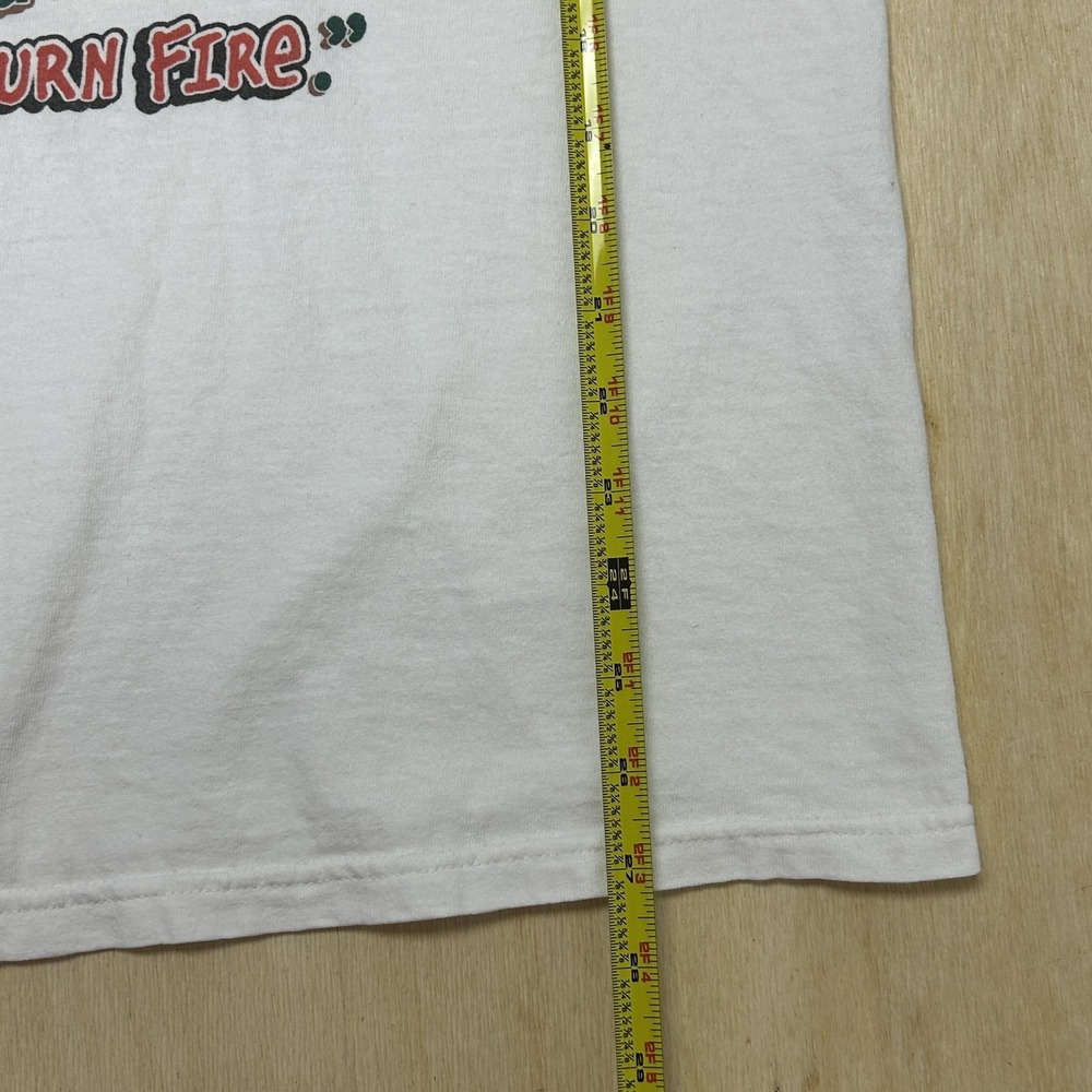 Vintage Jeff Foxworthy Redneck Hunter Shirt Mens Large White Tee T-Shirt Delta - Picture 8 of 9